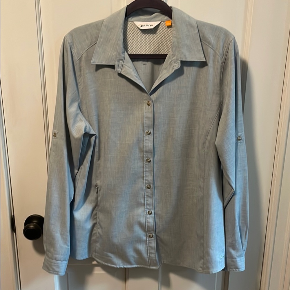 Light Blue Button-Up Shirt